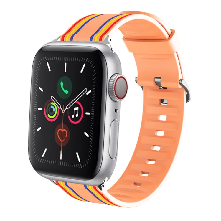 Silicone Replaceable Watch Strap, For Apple Watch Ultra 49mm / Series 8&7 45mm / SE 2&6&SE&5&4 44mm / 3&2&1 42mm, For Apple Watch Series 8&7 41mm / SE 2&6&SE&5&4 40mm / 3&2&1 38mm, For Apple Watch Series 7 45mm / 6 & SE & 5 & 4 44mm / 3 & 2 & 1 42mm���...