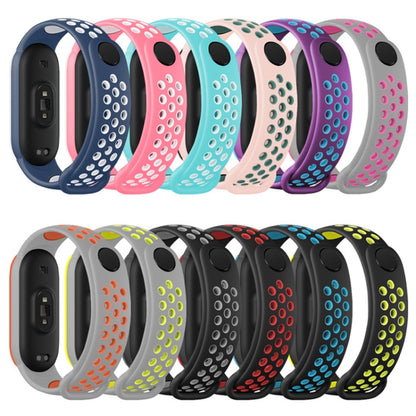 For Xiaomi Mi Band 6 (CA8856) Breathable Silicone Replacement Strap Watchband with Holes