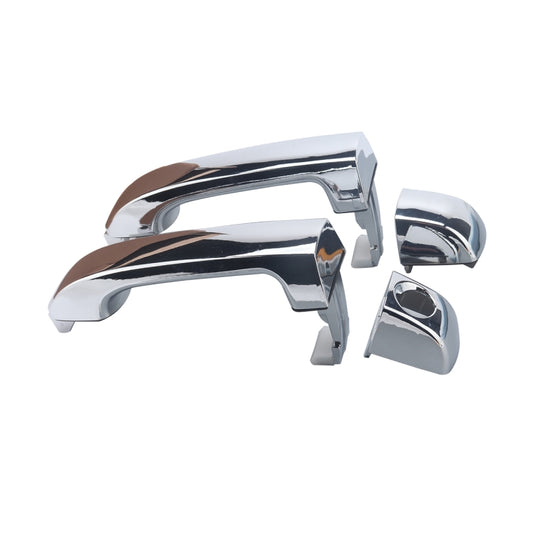 4 PCS A5199 Car Electroplating Outside Door Handle 82651/82662-3J010 for Hyundai Veracruz 2007-2012, A5199
