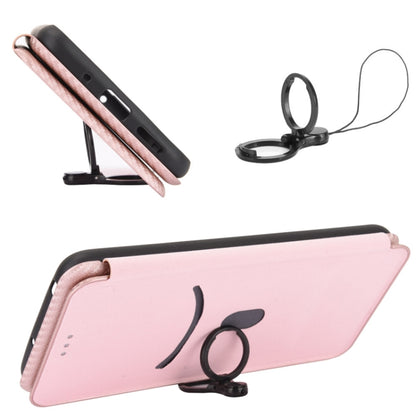 Carbon Fiber Texture Magnetic Horizontal Flip TPU + PC + PU Leather Case with Card Slot, For OPPO A94 4G / F19 Pro / Reno5 F, For ZTE nubia Red Magic 6 / 6 Pro, For OPPO Realme GT 5G, For Oukitel C22