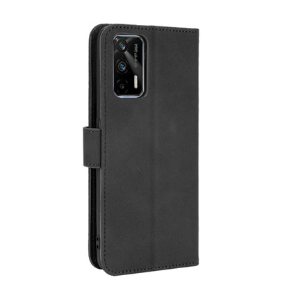 Solid Color Skin Feel Magnetic Buckle Horizontal Flip PU Leather Case with Holder & Card Slots & Wallet, For OPPO Realme GT 5G
