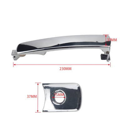 2 PCS A5850 Car Outside Door Handle 80640-CA000/12 for Nissan, A5850