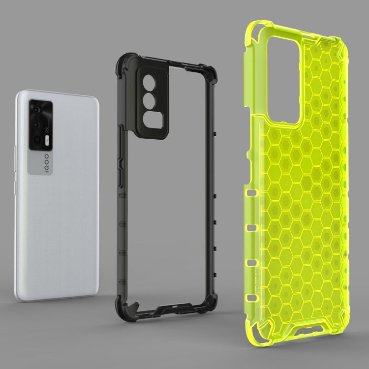 Shockproof Honeycomb PC + TPU Case, For vivo iQOO Neo5, For Xiaomi Mi 11 Ultra, For OPPO A94