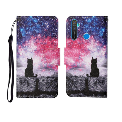 Painted Pattern Horizontal Flip Leathe Case, For OPPO Realme 5, For OPPO Realme 5 Pro, For OPPO Reno3, For OPPO Reno4, For OPPO Reno4 Lite, For OPPO F17 Pro, For OPPO Reno4 Pro