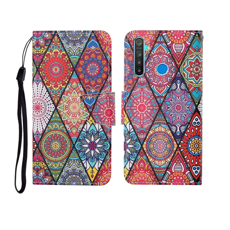 Painted Pattern Horizontal Flip Leathe Case, For OPPO Realme 5, For OPPO Realme 5 Pro, For OPPO Reno3, For OPPO Reno4, For OPPO Reno4 Lite, For OPPO F17 Pro, For OPPO Reno4 Pro