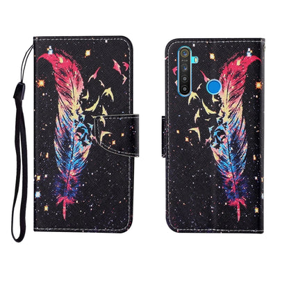 Painted Pattern Horizontal Flip Leathe Case, For OPPO Realme 5, For OPPO Realme 5 Pro, For OPPO Reno3, For OPPO Reno4, For OPPO Reno4 Lite, For OPPO F17 Pro, For OPPO Reno4 Pro