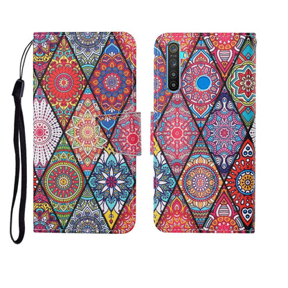 Painted Pattern Horizontal Flip Leathe Case, For OPPO Realme 5, For OPPO Realme 5 Pro, For OPPO Reno3, For OPPO Reno4, For OPPO Reno4 Lite, For OPPO F17 Pro, For OPPO Reno4 Pro