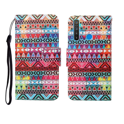 Painted Pattern Horizontal Flip Leathe Case, For OPPO Realme 5, For OPPO Realme 5 Pro, For OPPO Reno3, For OPPO Reno4, For OPPO Reno4 Lite, For OPPO F17 Pro, For OPPO Reno4 Pro