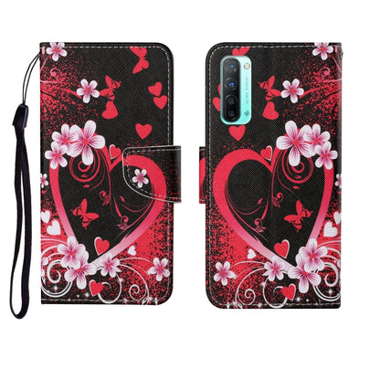 Painted Pattern Horizontal Flip Leathe Case, For OPPO Realme 5, For OPPO Realme 5 Pro, For OPPO Reno3, For OPPO Reno4, For OPPO Reno4 Lite, For OPPO F17 Pro, For OPPO Reno4 Pro