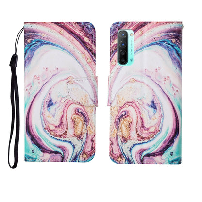 Painted Pattern Horizontal Flip Leathe Case, For OPPO Realme 5, For OPPO Realme 5 Pro, For OPPO Reno3, For OPPO Reno4, For OPPO Reno4 Lite, For OPPO F17 Pro, For OPPO Reno4 Pro