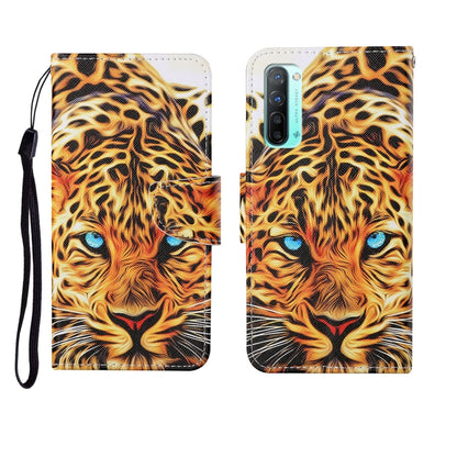 Painted Pattern Horizontal Flip Leathe Case, For OPPO Realme 5, For OPPO Realme 5 Pro, For OPPO Reno3, For OPPO Reno4, For OPPO Reno4 Lite, For OPPO F17 Pro, For OPPO Reno4 Pro
