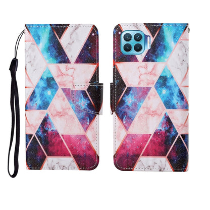 Painted Pattern Horizontal Flip Leathe Case, For OPPO Realme 5, For OPPO Realme 5 Pro, For OPPO Reno3, For OPPO Reno4, For OPPO Reno4 Lite, For OPPO F17 Pro, For OPPO Reno4 Pro