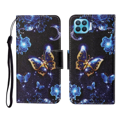 Painted Pattern Horizontal Flip Leathe Case, For OPPO Realme 5, For OPPO Realme 5 Pro, For OPPO Reno3, For OPPO Reno4, For OPPO Reno4 Lite, For OPPO F17 Pro, For OPPO Reno4 Pro
