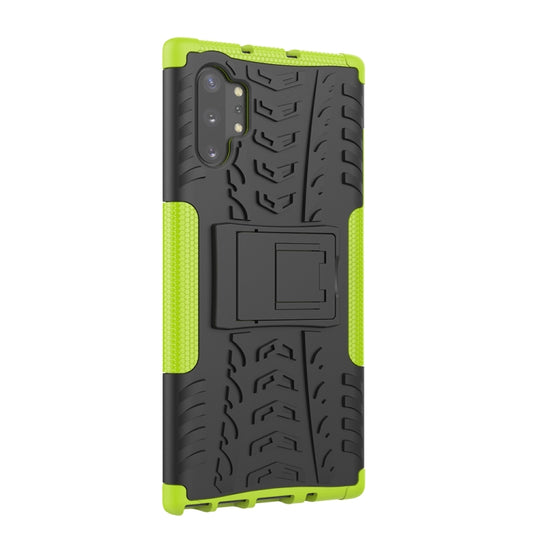 Tire Texture TPU + PC Shockproof Case with Holder, For Nokia 2.2, For OPPO Realme X, For Huawei Honor 9X Pro, For Galaxy Note 10 Plus, For Huawei Nova 5i Pro, For Huawei Honor 20 Pro, For Xiaomi Mi CC9e
