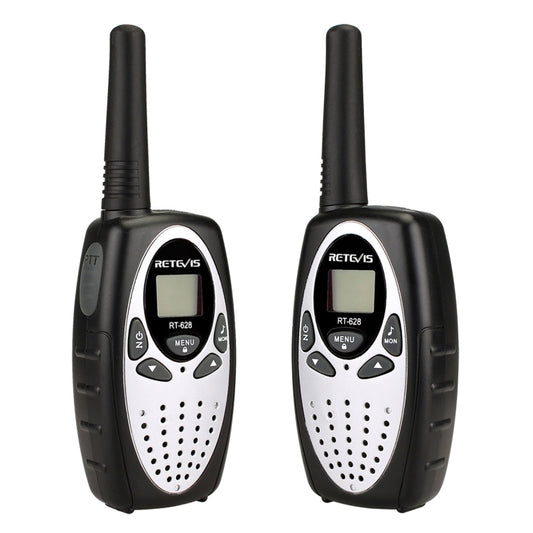 1 Pair RETEVIS RT628 0.5W US Frequency 462.550-467.7125MHz 22CHS Handheld Children Walkie Talkie, RT628(White), RT628(Red), RT628(Black)