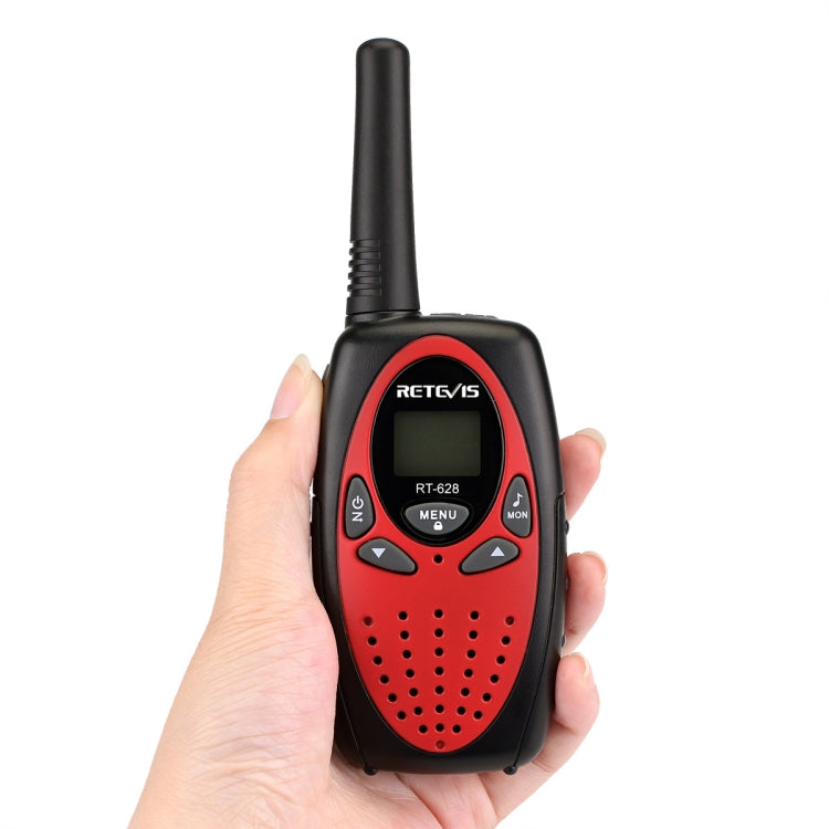 1 Pair RETEVIS RT628 0.5W EU Frequency 446MHz 8CHS Handheld Children Walkie Talkie, RT628(Red), RT628(Black), RT628(White)