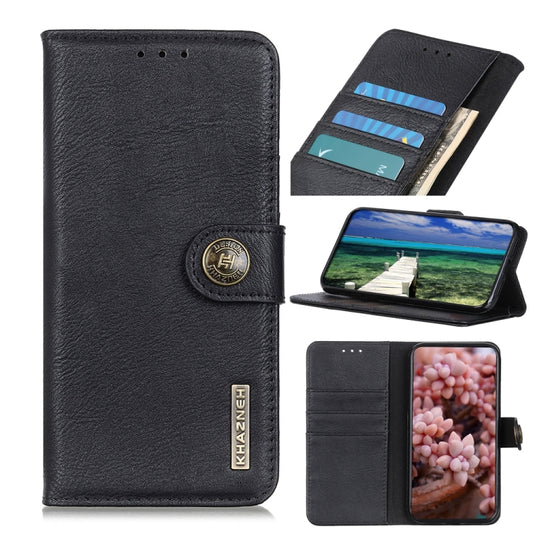 KHAZNEH Cowhide Texture Horizontal Flip Leather Case with Holder & Card Slots & Wallet, For Xiaomi Poco M3 Pro 4G / Poco M3 Pro 5G / Redmi Note 10 5G