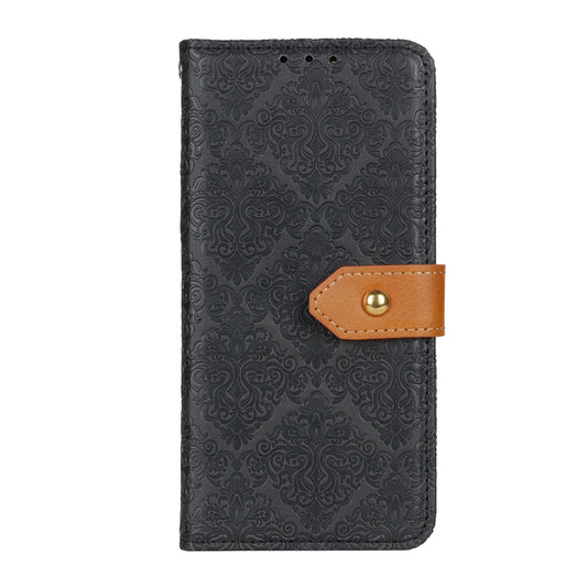 European Floral Embossed Copper Buckle Horizontal Flip PU Leather Case with Holder & Card Slots & Wallet & Photo Frame, For Xiaomi Poco M3 Pro 4G / Poco M3 Pro 5G / Redmi Note 10 5G