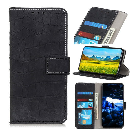 Crocodile Texture Horizontal Flip Leather Case with Holder & Card Slots & Wallet, For Xiaomi Poco M3 Pro 4G / Poco M3 Pro 5G / Redmi Note 10 5G