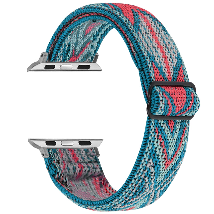 Elastic Watch Strap, For Apple Watch Series 7 45mm / 6 & SE & 5 & 4 44mm / 3 & 2 & 1 42mm, For Apple Watch Series 7 41mm / 6 & SE & 5 & 4 40mm / 3 & 2 & 1 38mm, For Apple Watch Apple Watch Series 7 45mm / 6 & SE & 5 & 4 44mm / 3 & 2 & 1 42mm�����������...