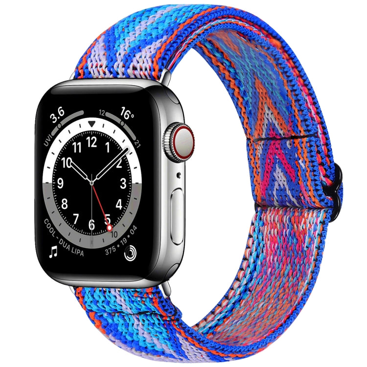 Elastic Watch Strap, For Apple Watch Series 7 45mm / 6 & SE & 5 & 4 44mm / 3 & 2 & 1 42mm, For Apple Watch Series 7 41mm / 6 & SE & 5 & 4 40mm / 3 & 2 & 1 38mm, For Apple Watch Apple Watch Series 7 45mm / 6 & SE & 5 & 4 44mm / 3 & 2 & 1 42mm�����������...