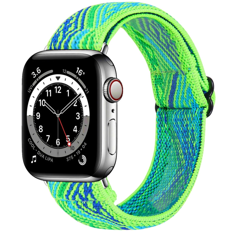 Elastic Watch Strap, For Apple Watch Series 7 45mm / 6 & SE & 5 & 4 44mm / 3 & 2 & 1 42mm, For Apple Watch Series 7 41mm / 6 & SE & 5 & 4 40mm / 3 & 2 & 1 38mm, For Apple Watch Apple Watch Series 7 45mm / 6 & SE & 5 & 4 44mm / 3 & 2 & 1 42mm�����������...