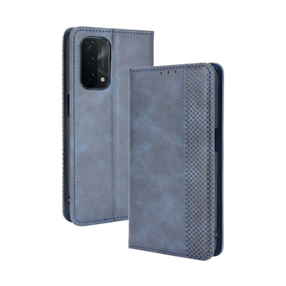 Magnetic Buckle Retro Crazy Horse Texture Horizontal Flip Leather Case with Holder & Card Slots & Photo Frame, For OPPO A54 4G, For OPPO A93 5G, For OPPO A94 4G / F19 Pro 4G / Reno5 F, For OPPO Find X3 Lite / Reno5 5G, For OPPO Realme C21              ...