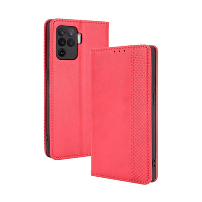 Magnetic Buckle Retro Crazy Horse Texture Horizontal Flip Leather Case with Holder & Card Slots & Photo Frame, For OPPO A54 4G, For OPPO A93 5G, For OPPO A94 4G / F19 Pro 4G / Reno5 F, For OPPO Find X3 Lite / Reno5 5G, For OPPO Realme C21              ...