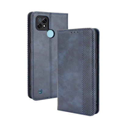 Magnetic Buckle Retro Crazy Horse Texture Horizontal Flip Leather Case with Holder & Card Slots & Photo Frame, For OPPO A54 4G, For OPPO A93 5G, For OPPO A94 4G / F19 Pro 4G / Reno5 F, For OPPO Find X3 Lite / Reno5 5G, For OPPO Realme C21              ...