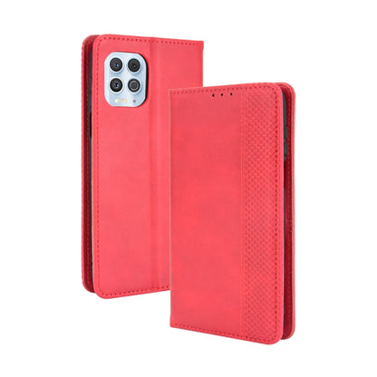 Magnetic Buckle Retro Crazy Horse Texture Horizontal Flip Leather Case with Holder & Card Slots & Photo Frame, For OPPO A54 4G, For OPPO A93 5G, For OPPO A94 4G / F19 Pro 4G / Reno5 F, For OPPO Find X3 Lite / Reno5 5G, For OPPO Realme C21              ...