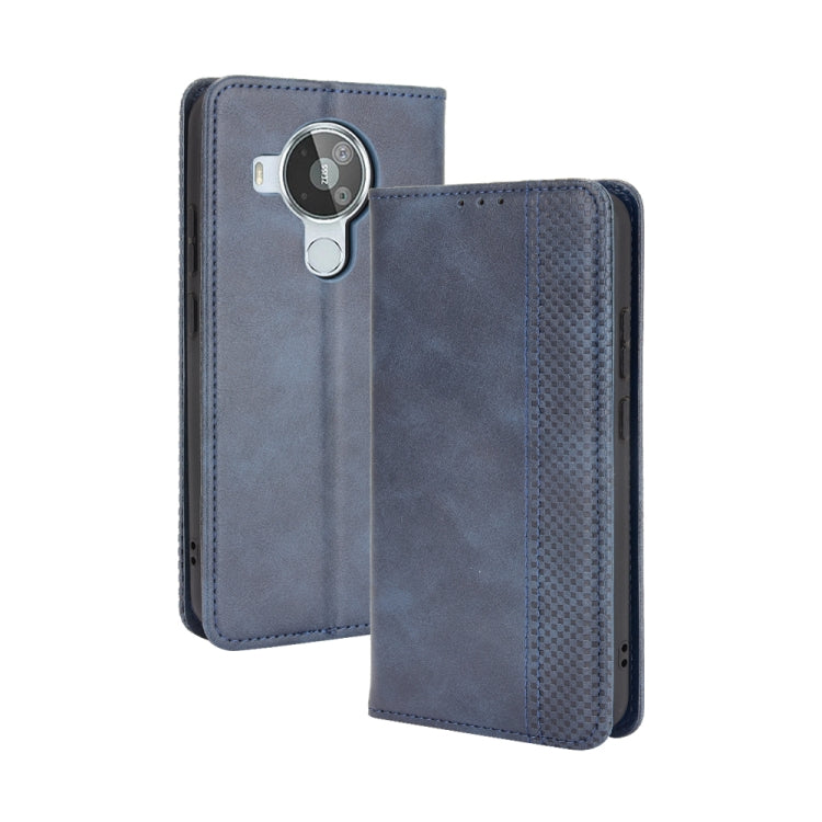 Magnetic Buckle Retro Crazy Horse Texture Horizontal Flip Leather Case with Holder & Card Slots & Photo Frame, For OPPO A54 4G, For OPPO A93 5G, For OPPO A94 4G / F19 Pro 4G / Reno5 F, For OPPO Find X3 Lite / Reno5 5G, For OPPO Realme C21              ...