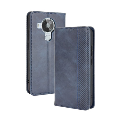 Magnetic Buckle Retro Crazy Horse Texture Horizontal Flip Leather Case with Holder & Card Slots & Photo Frame, For OPPO A54 4G, For OPPO A93 5G, For OPPO A94 4G / F19 Pro 4G / Reno5 F, For OPPO Find X3 Lite / Reno5 5G, For OPPO Realme C21              ...