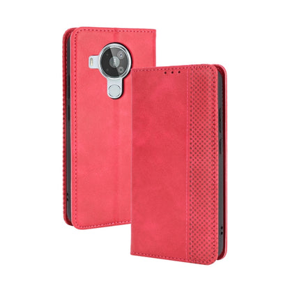 Magnetic Buckle Retro Crazy Horse Texture Horizontal Flip Leather Case with Holder & Card Slots & Photo Frame, For OPPO A54 4G, For OPPO A93 5G, For OPPO A94 4G / F19 Pro 4G / Reno5 F, For OPPO Find X3 Lite / Reno5 5G, For OPPO Realme C21              ...