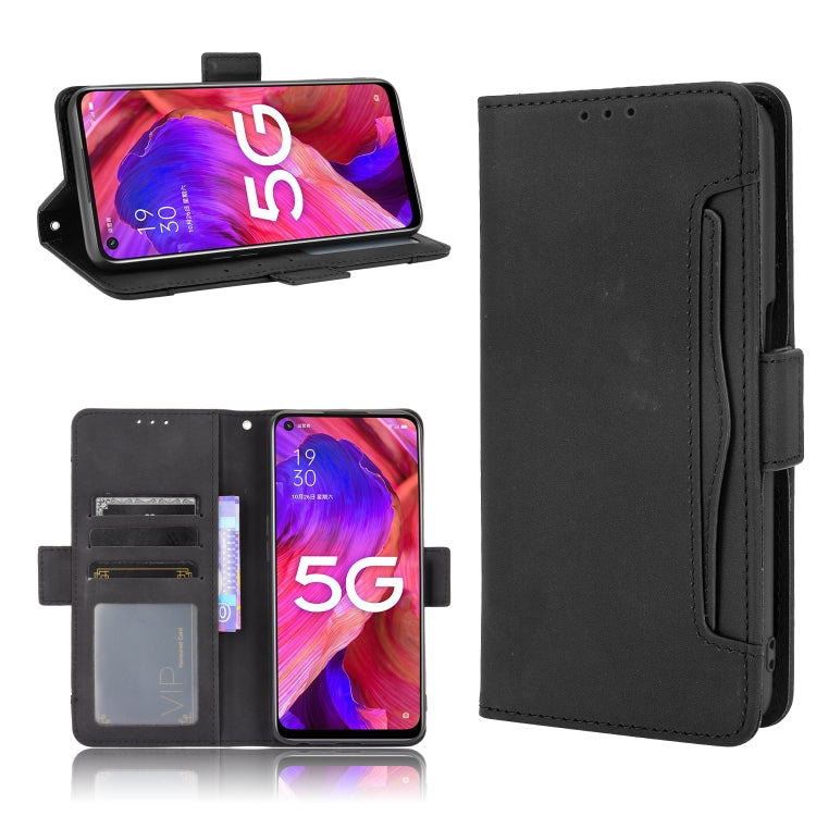 Skin Feel Calf Pattern Horizontal Flip Leather Case with Holder & Card Slots & Photo Frame, For OPPO A54, For OPPO A93 5G, For OPPO A94 4G/F19 Pro 4G/Reno5 F/Reno5 Lite, For OPPO Find X3 Lite / Reno5 5G, For OPPO Find X3 / Find X3 Pro, For OPPO Realme ...