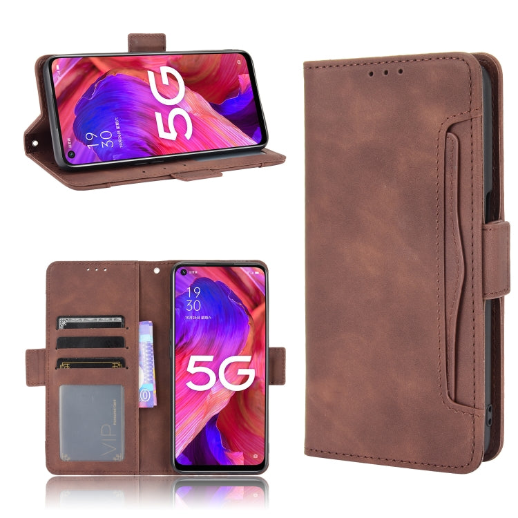 Skin Feel Calf Pattern Horizontal Flip Leather Case with Holder & Card Slots & Photo Frame, For OPPO A54, For OPPO A93 5G, For OPPO A94 4G/F19 Pro 4G/Reno5 F/Reno5 Lite, For OPPO Find X3 Lite / Reno5 5G, For OPPO Find X3 / Find X3 Pro, For OPPO Realme ...
