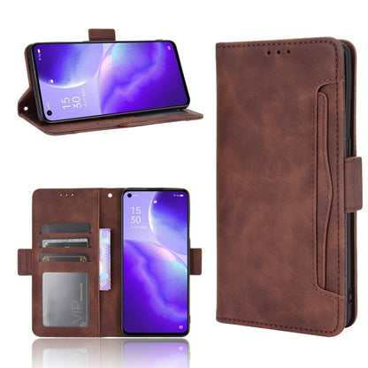 Skin Feel Calf Pattern Horizontal Flip Leather Case with Holder & Card Slots & Photo Frame, For OPPO A54, For OPPO A93 5G, For OPPO A94 4G/F19 Pro 4G/Reno5 F/Reno5 Lite, For OPPO Find X3 Lite / Reno5 5G, For OPPO Find X3 / Find X3 Pro, For OPPO Realme ...
