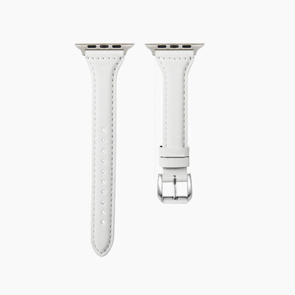 Universal T-shaped Thin Leather Watch Strap, For Apple Watch Series 7 45mm / 6 & SE & 5 & 4 44mm / 3 & 2 & 1 42mm, For Apple Watch Series 7 41mm / 6 & SE & 5 & 4 40mm / 3 & 2 & 1 38mm���������������������������������������������������������������������...