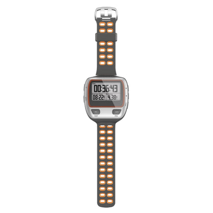 For Garmin Forerunner 310XT Two-color Silicone Replacement Strap Watchband