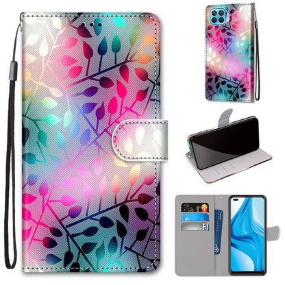Coloured Drawing Cross Texture Horizontal Flip PU Leather Case with Holder & Card Slots & Wallet & Lanyard, For OPPO A9 (2020) / A5 (2020) / A11X / A11, For OPPO A15 / A15s, For OPPO A53 4G(2020) / A53s / A32 / A33 (2020)                               ...