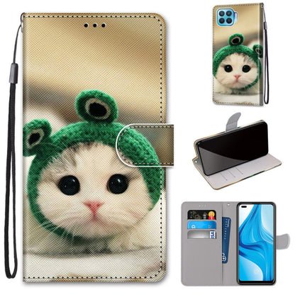 Coloured Drawing Cross Texture Horizontal Flip PU Leather Case with Holder & Card Slots & Wallet & Lanyard, For OPPO A9 (2020) / A5 (2020) / A11X / A11, For OPPO A15 / A15s, For OPPO A53 4G(2020) / A53s / A32 / A33 (2020)                               ...