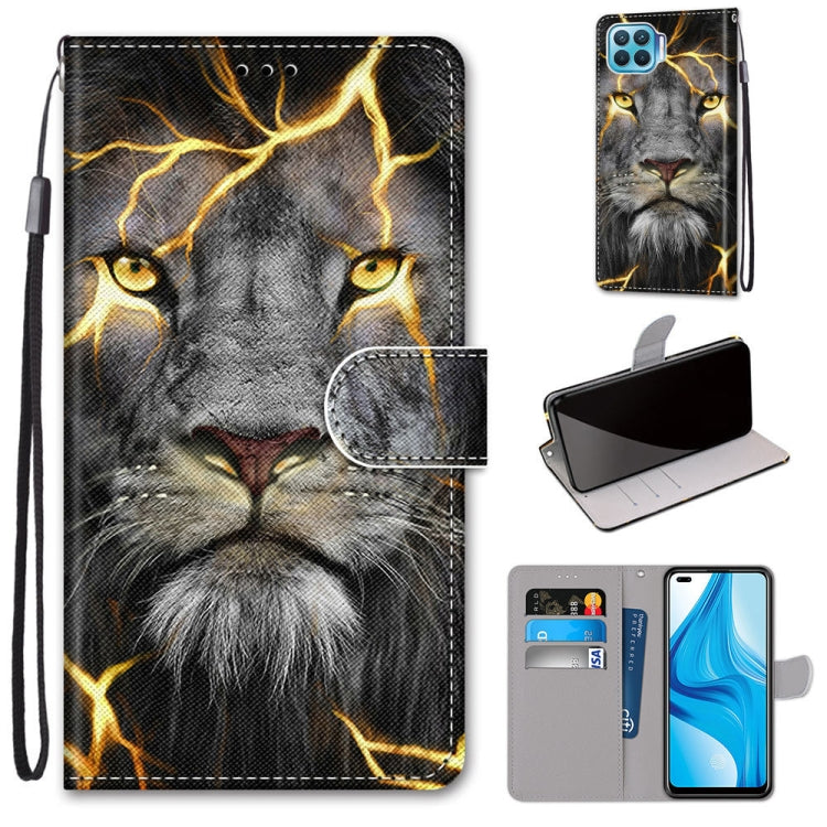 Coloured Drawing Cross Texture Horizontal Flip PU Leather Case with Holder & Card Slots & Wallet & Lanyard, For OPPO A9 (2020) / A5 (2020) / A11X / A11, For OPPO A15 / A15s, For OPPO A53 4G(2020) / A53s / A32 / A33 (2020)                               ...