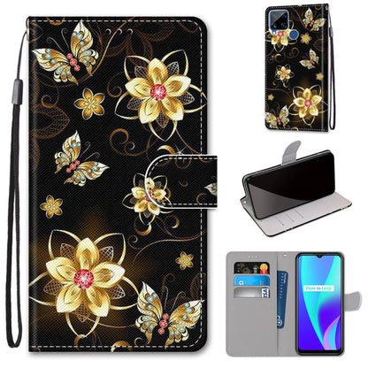 Coloured Drawing Cross Texture Horizontal Flip PU Leather Case with Holder & Card Slots & Wallet & Lanyard, For OPPO Realme C15 / C12 / C25 / 7i (Global) / Narzo 20 / 30A, For Nokia 5.4, For Nokia 1.4                                                    ...