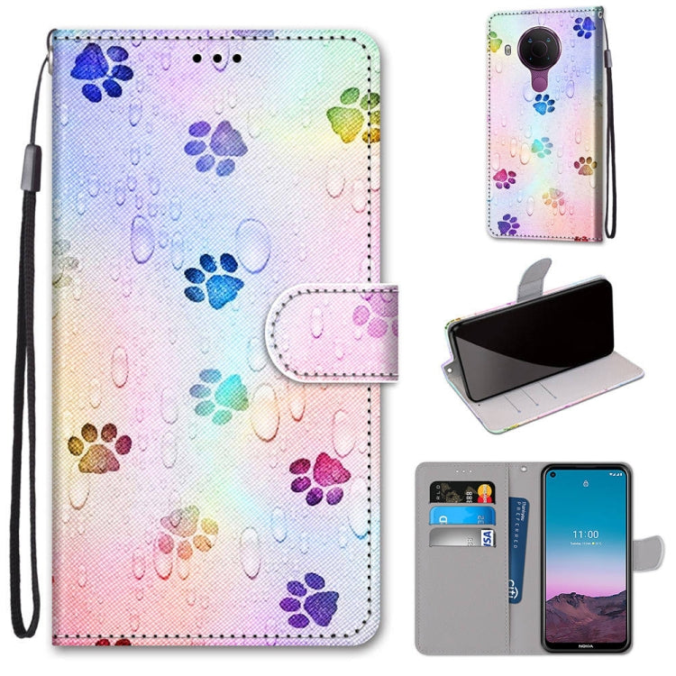 Coloured Drawing Cross Texture Horizontal Flip PU Leather Case with Holder & Card Slots & Wallet & Lanyard, For OPPO Realme C15 / C12 / C25 / 7i (Global) / Narzo 20 / 30A, For Nokia 5.4, For Nokia 1.4                                                    ...