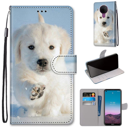 Coloured Drawing Cross Texture Horizontal Flip PU Leather Case with Holder & Card Slots & Wallet & Lanyard, For OPPO Realme C15 / C12 / C25 / 7i (Global) / Narzo 20 / 30A, For Nokia 5.4, For Nokia 1.4                                                    ...