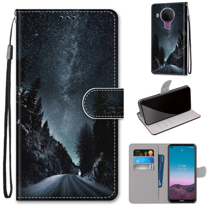 Coloured Drawing Cross Texture Horizontal Flip PU Leather Case with Holder & Card Slots & Wallet & Lanyard, For OPPO Realme C15 / C12 / C25 / 7i (Global) / Narzo 20 / 30A, For Nokia 5.4, For Nokia 1.4                                                    ...