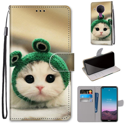 Coloured Drawing Cross Texture Horizontal Flip PU Leather Case with Holder & Card Slots & Wallet & Lanyard, For OPPO Realme C15 / C12 / C25 / 7i (Global) / Narzo 20 / 30A, For Nokia 5.4, For Nokia 1.4                                                    ...