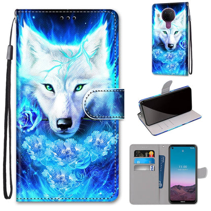 Coloured Drawing Cross Texture Horizontal Flip PU Leather Case with Holder & Card Slots & Wallet & Lanyard, For OPPO Realme C15 / C12 / C25 / 7i (Global) / Narzo 20 / 30A, For Nokia 5.4, For Nokia 1.4                                                    ...