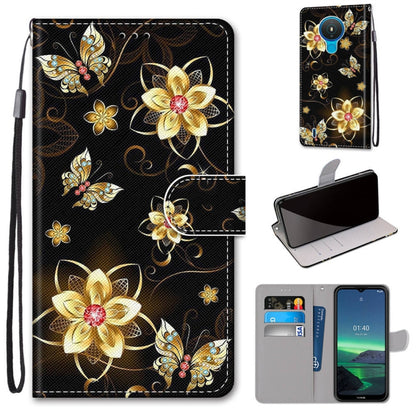 Coloured Drawing Cross Texture Horizontal Flip PU Leather Case with Holder & Card Slots & Wallet & Lanyard, For OPPO Realme C15 / C12 / C25 / 7i (Global) / Narzo 20 / 30A, For Nokia 5.4, For Nokia 1.4                                                    ...