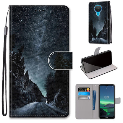 Coloured Drawing Cross Texture Horizontal Flip PU Leather Case with Holder & Card Slots & Wallet & Lanyard, For OPPO Realme C15 / C12 / C25 / 7i (Global) / Narzo 20 / 30A, For Nokia 5.4, For Nokia 1.4                                                    ...