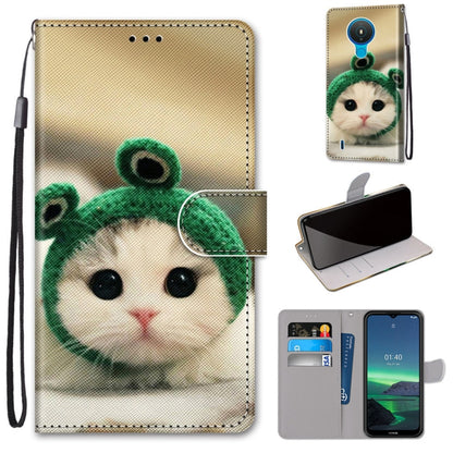 Coloured Drawing Cross Texture Horizontal Flip PU Leather Case with Holder & Card Slots & Wallet & Lanyard, For OPPO Realme C15 / C12 / C25 / 7i (Global) / Narzo 20 / 30A, For Nokia 5.4, For Nokia 1.4                                                    ...